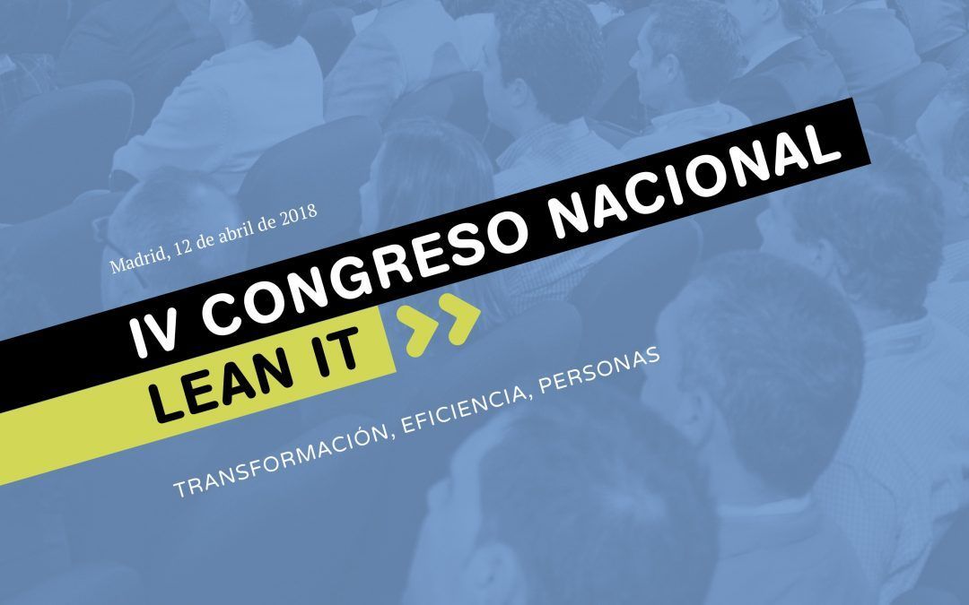 We sponsored the IV National Congress Lean IT 2018